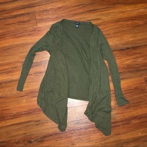 Army Green Cardigan